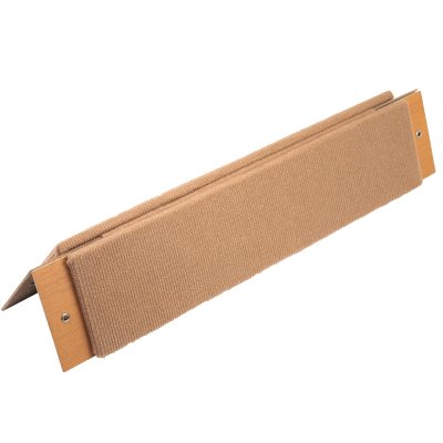 Когтеточки PETSHOP Когтеточка настенная угловая с мятной пропиткой (серый)