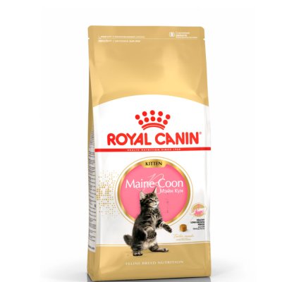 Royal Canin Maine Coon Kitten Сухой корм для котят породы мейн-кун в возрасте до 15 месяцев, 4 кг