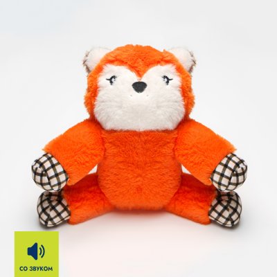 RURRI Игрушка для собак Лисичка, 26х24х11 см