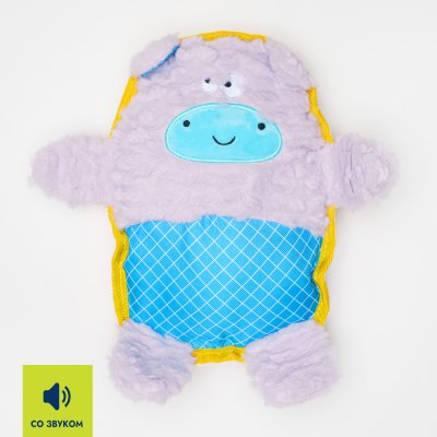 RURRI Игрушка для собак Бегемотик, 26х26х6,5 см