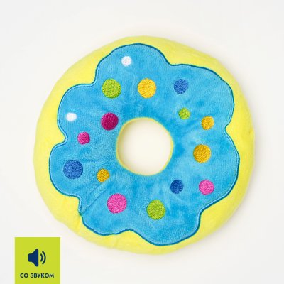 RURRI Игрушка для собак Пончик, 15,5х4 см
