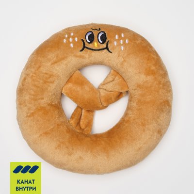 RURRI Игрушка для собак Брецель, 19,5х17,5х4 см