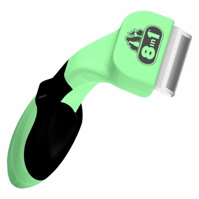 Машинки для стрижки 8 в 1 (deshedder и лакомства) Дешеддер для мелких собак, "Perfect Coat" (200 г)