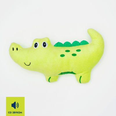 RURRI Игрушка для собак Крокодил, 18,5х10,5х4 см