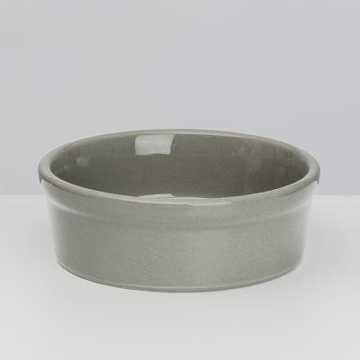 RURRI Миска керамическая для кошек и собак, 300 мл, серый