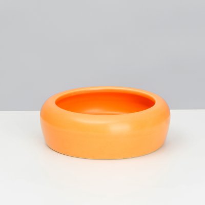 Petmax Миска керамическая для грызунов, 200 мл, оранжевый