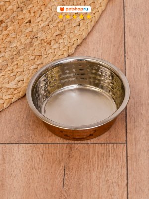 Миски Tappi миски Миска металлическая "Copper", 450 мл (450 мл)