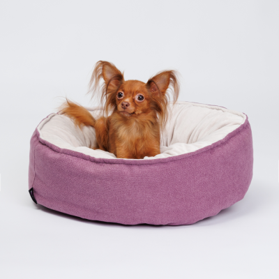 RURRI Лежак круглый для кошек и собак мелких пород, 55х55х18 см
