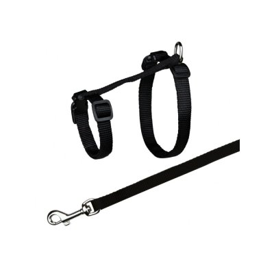 Шлейка+поводок для крупных кошек TRIXIE 13ммх34-57см