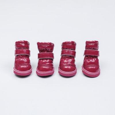 Petmax Ботинки-дутики для собак, XS, темно-красные