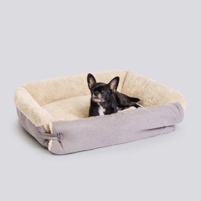 RURRI Лежак для кошек и собак Коврик, 60х55х17 см, серый