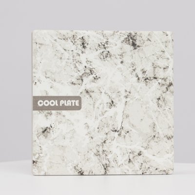 RURRI Охлаждающая керамическая плитка для грызунов, 10,3х10,3х0,7 см