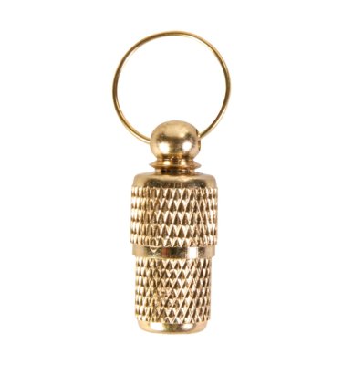 Ошейники, шлейки Trixie Медальон-адресник "золотой" в виде пули (8 г)