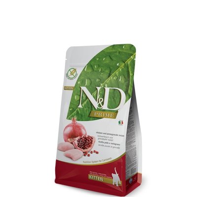 Farmina N&D Prime Сухой корм для котят, с курицей и гранатом, 300 гр.