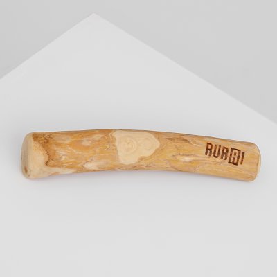 RURRI Игрушка для собак Палочка из кофейного дерева, диаметр 2,8-3,7 см, длина 17 см