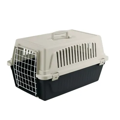 Ferplast Переноска без аксессуаров для кошек и собак мелких пород Атлас-20 EL, 58х37х32 см, цвет в ассортименте