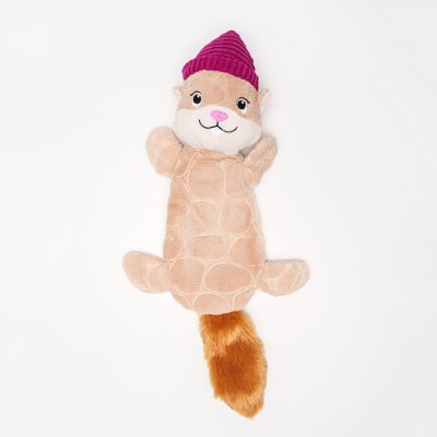 RURRI Игрушка для собак Кот в шапочке, 41х21х5 см