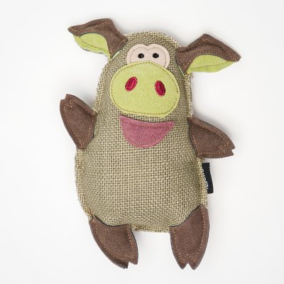 RURRI Игрушка для собак Поросенок, 22х15х5,5 см