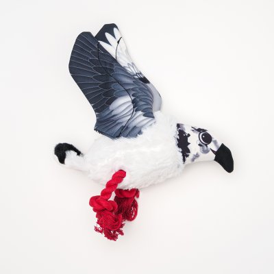 RURRI Игрушка для собак Чайка, 23х24х7,5 см