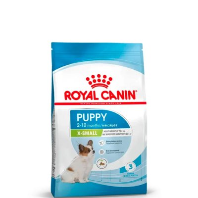 Royal Canin X-Small Puppy Сухой корм для щенков миниатюрных пород в возрасте от 2 до 10 месяцев, 500 гр.