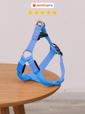 Ошейники, шлейки PETSHOP Светодиодная шлейка, S (S)