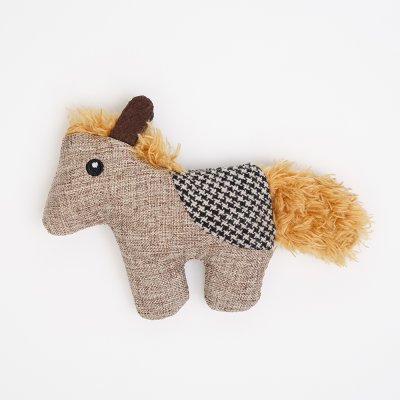 RURRI Игрушка для кошек Лошадка, 14х3х8 см