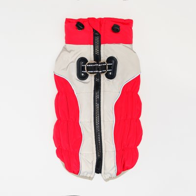 Petmax Куртка на замке для собак, 3XL, красная