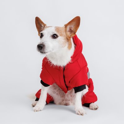 RURRI Комбинезон для собак, L, красный