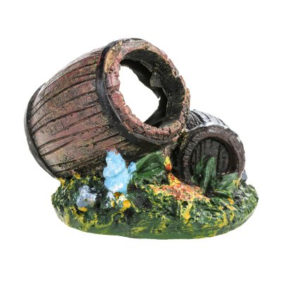 Aquafantasy Декор для аквариумов Бочка, 5x5x6 см