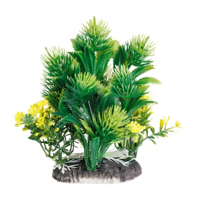 Aquafantasy Декор для аквариумов Композиция из пластиковых растений, 7x5x10 см