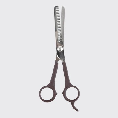 RURRI Ножницы прямые филировочные для стрижки собак и кошек, 17 см