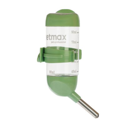 Petmax Поилка для грызунов, 80 мл, зеленая