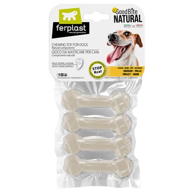 Ferplast Лакомство Goodbite Жевательная игрушка со вкусом курицы для мелких и средних собак, XS, 30 гр.