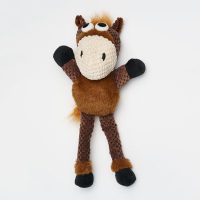 RURRI Игрушка для собак Лошадка, 17х11,5х34 см
