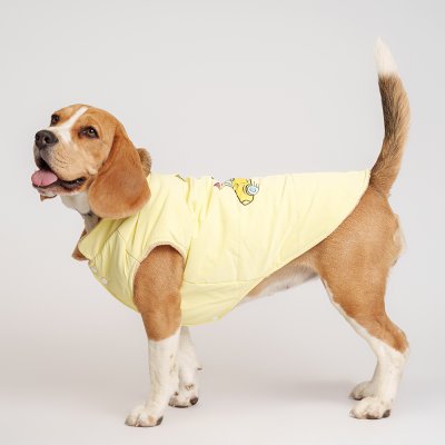 Petmax Куртка для собак, 3XL, желтый