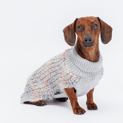 RURRI Свитер вязаный для кошек и собак, XS, серо-голубой