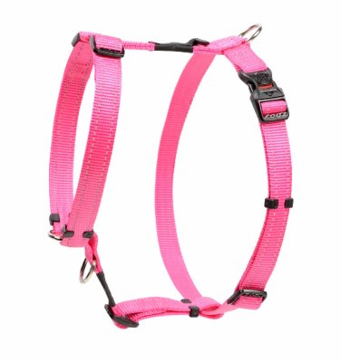 Ошейники, шлейки Rogz Шлейка для собак "Utility", розовая (ЮАР) (M)