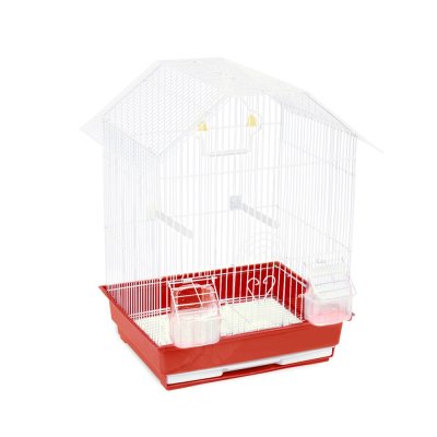 Клетка для птиц TRIOL эмаль, терракотовая, 350х280х460мм