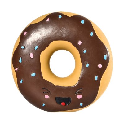 Игрушка для собак Foxie Fun&Play Пончик с пищалкой 13,5х13,3см латекс