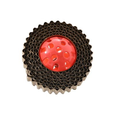 Игрушка для кошек Foxie Fun&Play Мячик в картоне с колокольчиком 7см