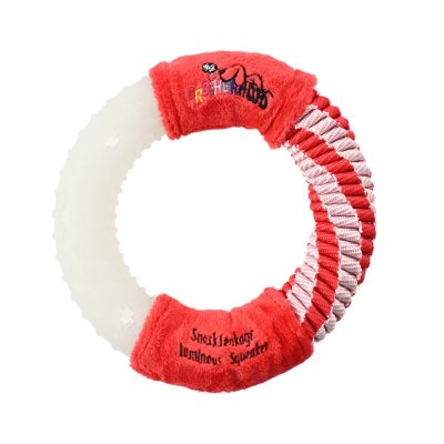 Игрушка для собак Foxie Multi Кольцо светящееся в темноте 16х3,2см