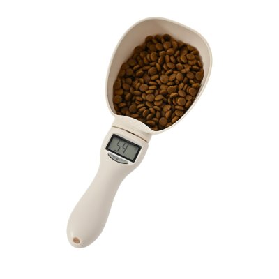 Ложка Foxie Scales мерная электронная 23х9,2х6см белая