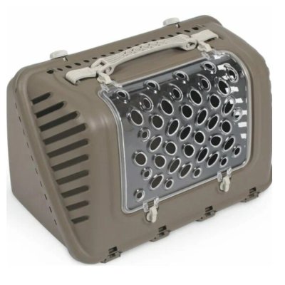 Переноска для животных MPS P-Bag с плечевым ремнем, облегченная, 44,526,5x28см коричневая