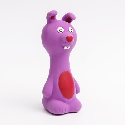 RURRI Игрушка из латекса для собак Кролик, 16х6,5х6,5 см