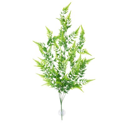 NomoyPet Растение искусственное для террариумов Папоротник ампельный, 80 см