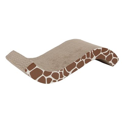 Когтеточка для кошек MAJOR Wave-1 картон 53х22х12см