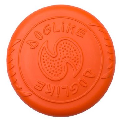 Игрушка для собак DOGLIKE Тарелка летающая большая (Оранжевый)