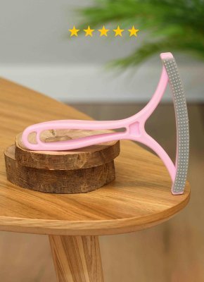 Предметы обихода PETSHOP Скребок для чистки шерсти с одежды и ковров (12х14 см)