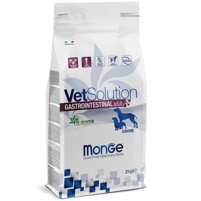 Корм для собак Monge VetSolution Gastrointestinal при заболеваниях ЖКТ сух. 2кг