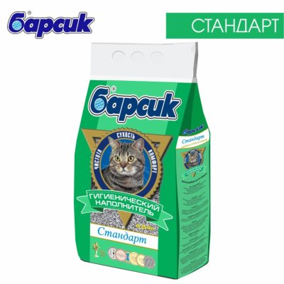 Наполнители Барсик Впитывающий наполнитель "Стандарт" (9.5 кг)